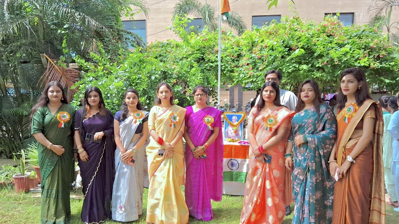 SPM NURSING COLLEGE : PROUD TO CELEBRATE INDIA'S INDEPENDENCE "